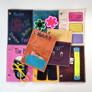 Play and Learn Skills Development Quiet Book