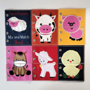 Mix n Match Farm Theme Flip Book