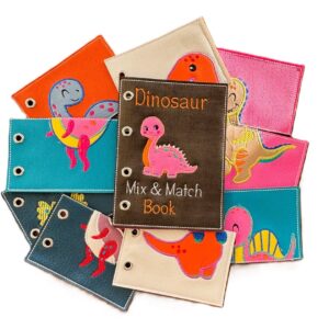 Mix and Match Dinosaur Book