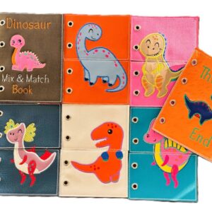 Mix and Match Dinosaur Book