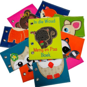 Meng en Pas Boek " In die Woud "